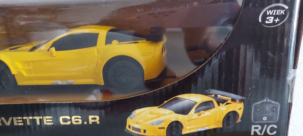 Auto zdalnie sterowane Corvetta C6.R, nowe auto na pilot