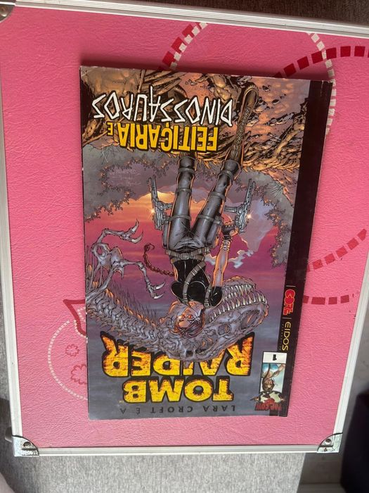 Livros bd tomb raider