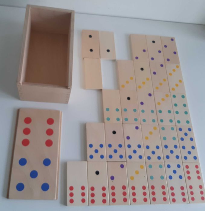 IKEA Lattjo Wooden Domino Game – Large Pieces, Complete Set64552980259459122