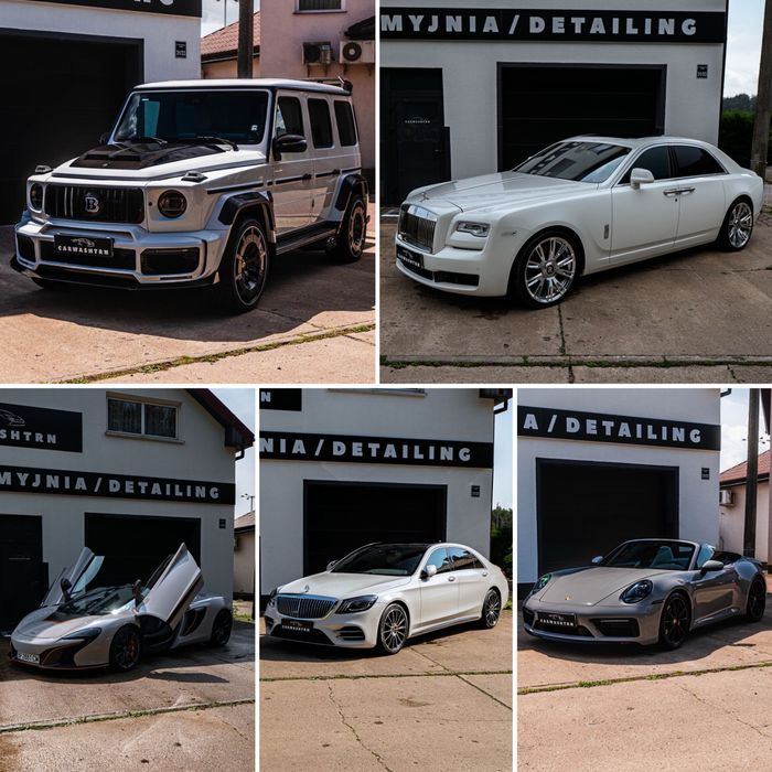 Auta do Ślubu Rolls Royce G-klasa Maybach białe auto Porsche