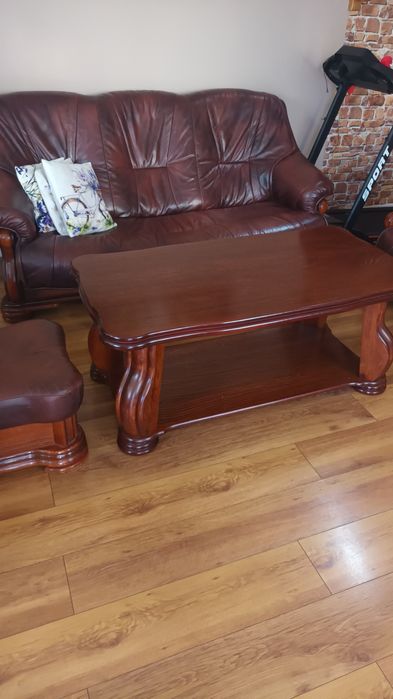 Komplet wypoczynkowy WANAT skóra