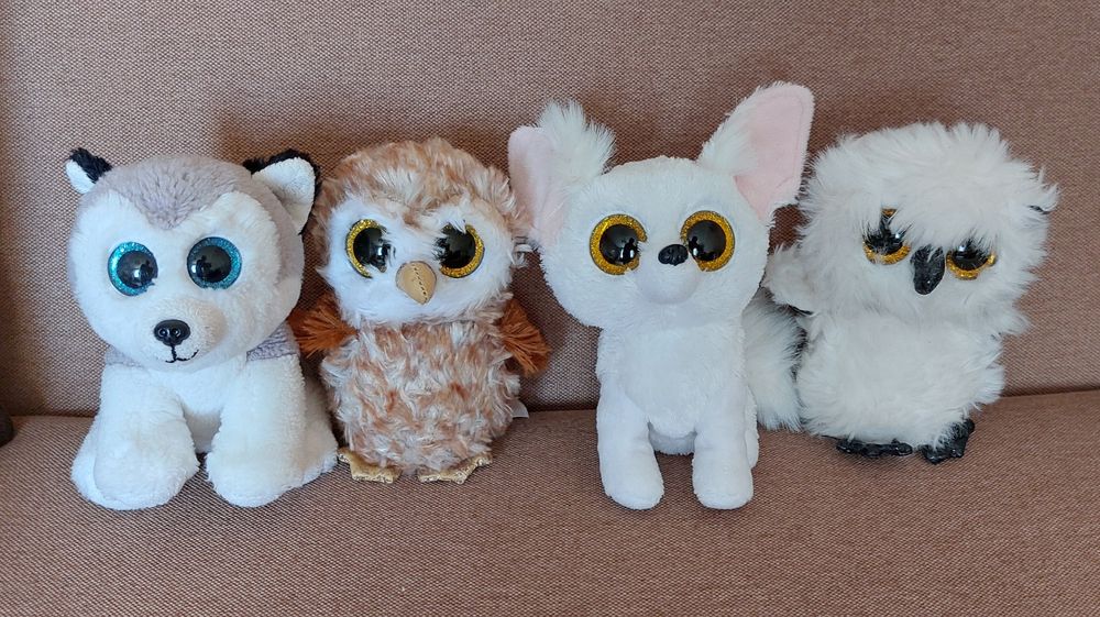 М'які іграшки глазастики TY Beanie Boos 15 см