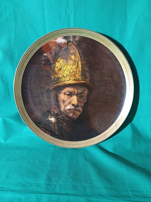 Talerz ozdobny Rembrandt porcelana Vohenstrauss Johann Seltmann