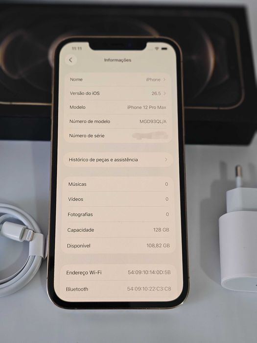 Iphone 12PRO MAX 128gb. 100% Bateria original.  Excelente