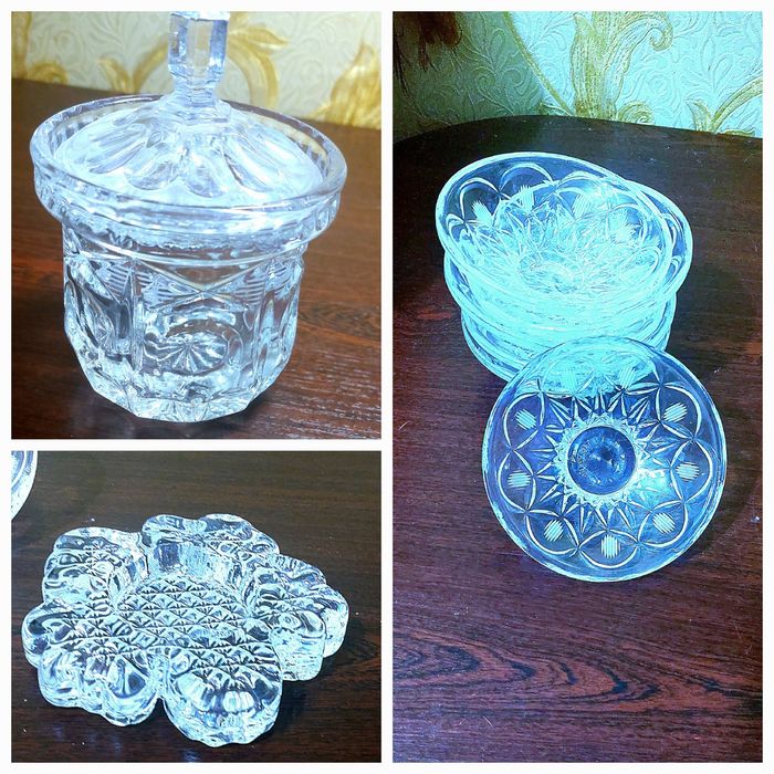 Посуда Хрусталь. Винтаж.СССР