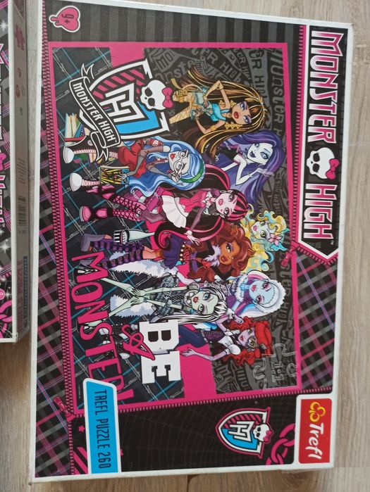 Zestaw 3 puzzli Monster High