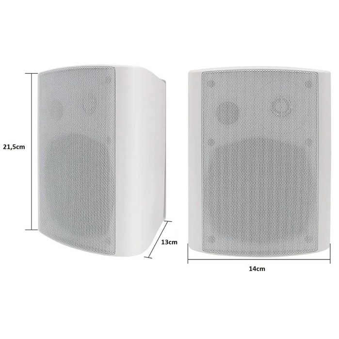 Coluna de Som de 20W com Suporte para fixar na Parede - NOVA