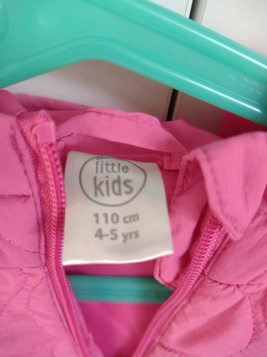 Kurtka wiosenna 110 różowa