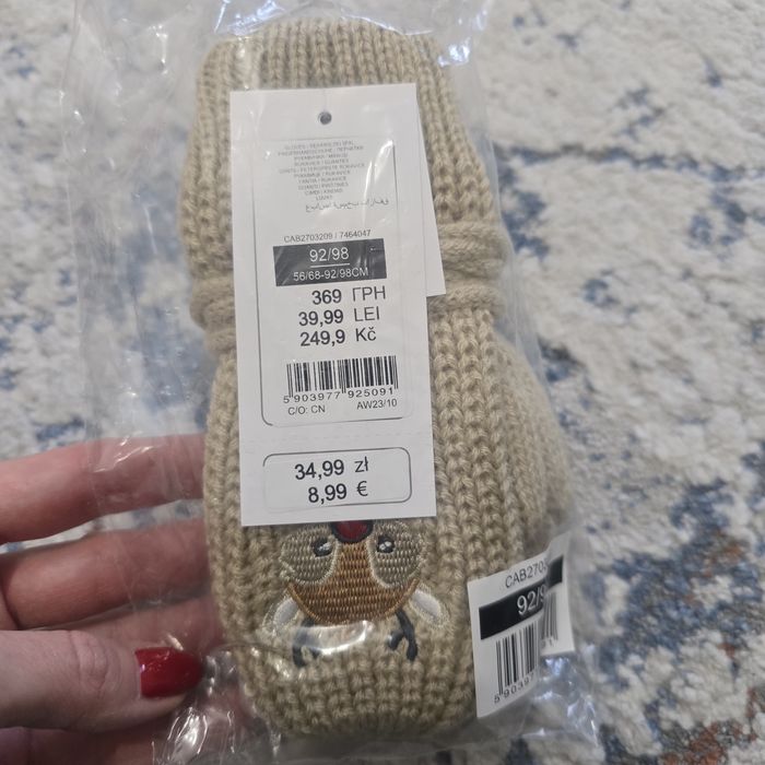 Rękawiczki niemowlęce nowe