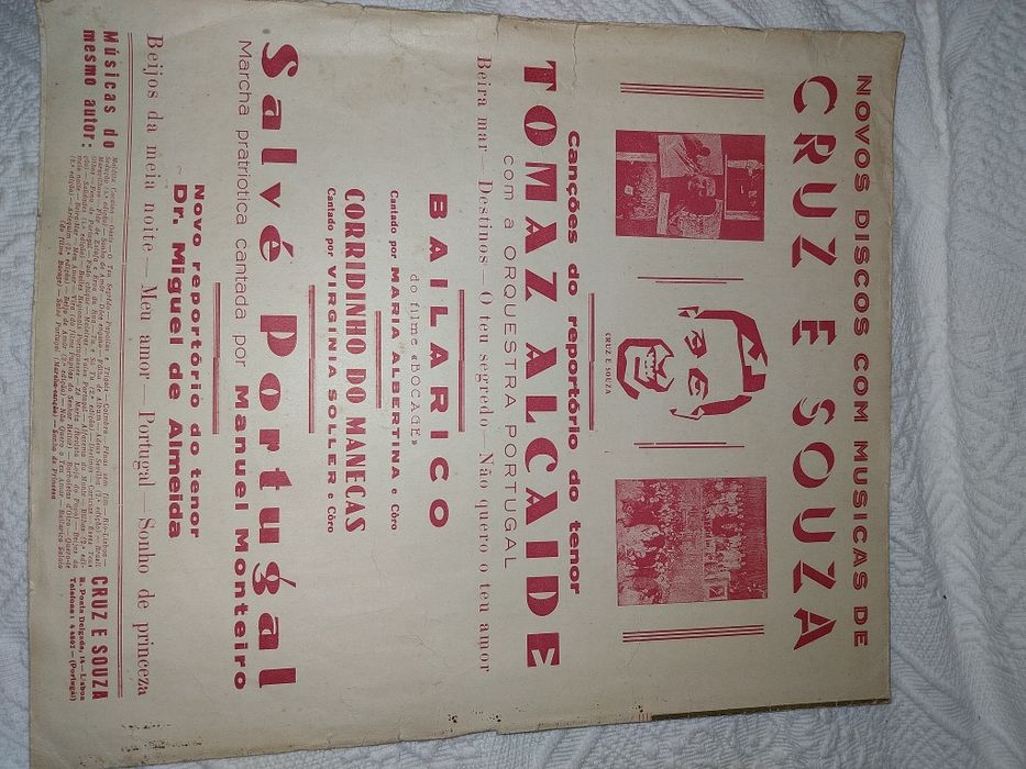 Partitura Antiga – “Meu Amor” (1936) – Rara, com Assinatura!