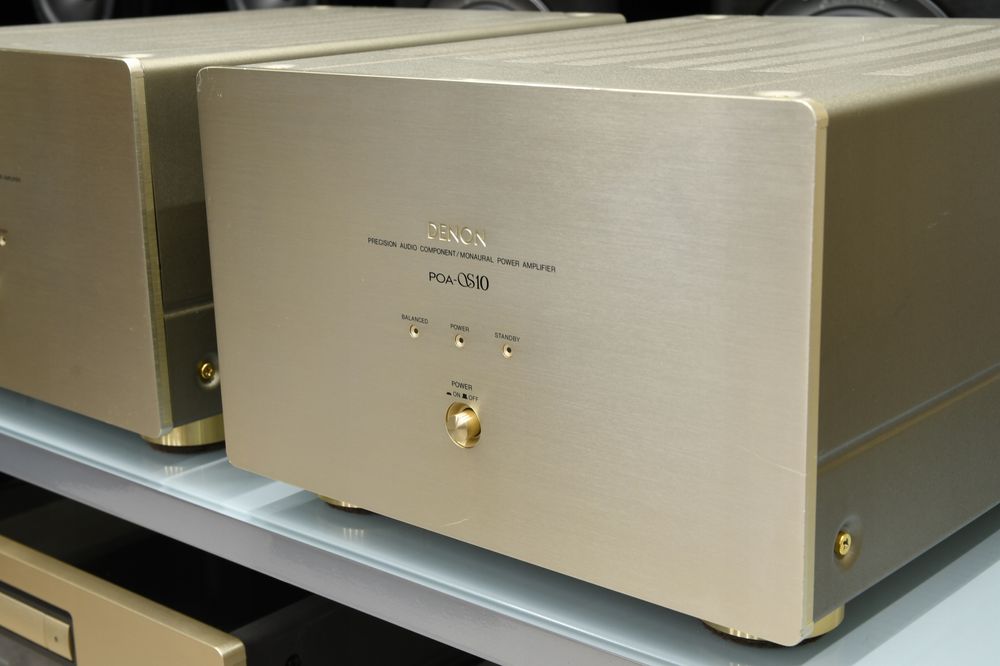 Mocny zestaw Monobloki końcówki mocy Denon POA-S10 2 sztuki