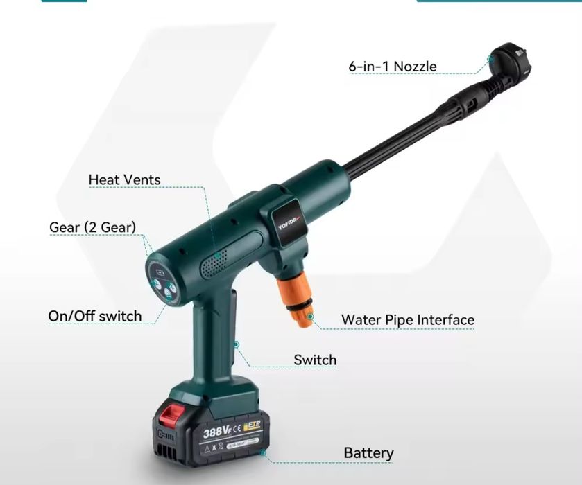 Excelente máquina de lavar carro 200 Bar