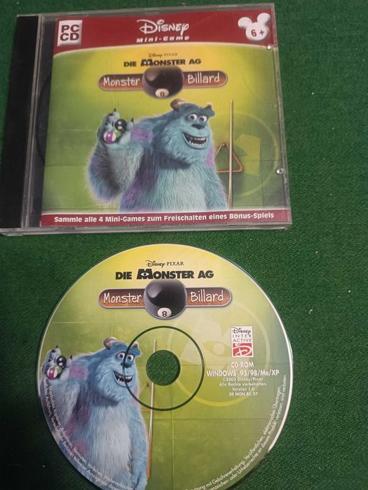 Gra PC - Monster Billard (Disney)