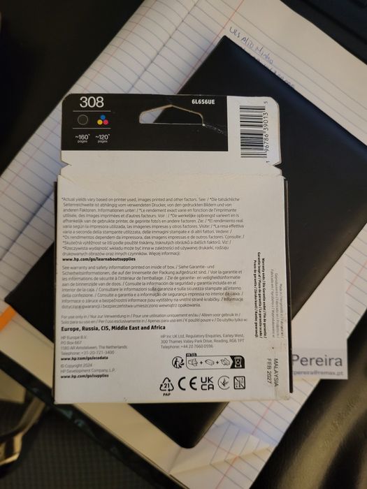 Pack original HP 308