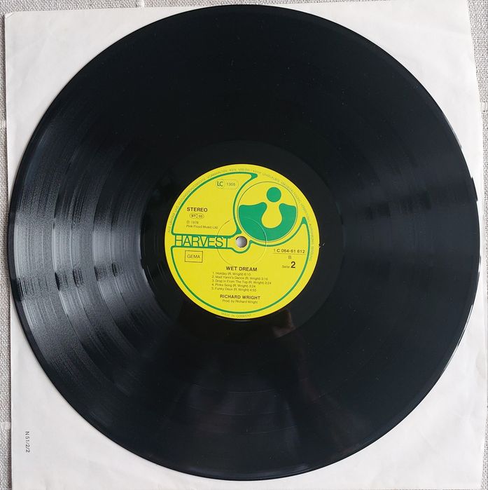 Richard Wright  Wet Dream  Pink Floyd  1978  EX