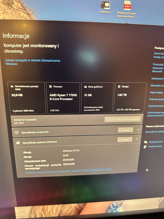 Komputer Gamingowy cały zestaw