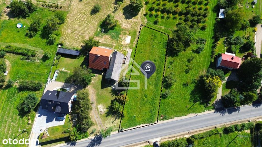 Działka budowlana w Królówce, gm. Nowy Wiśnicz