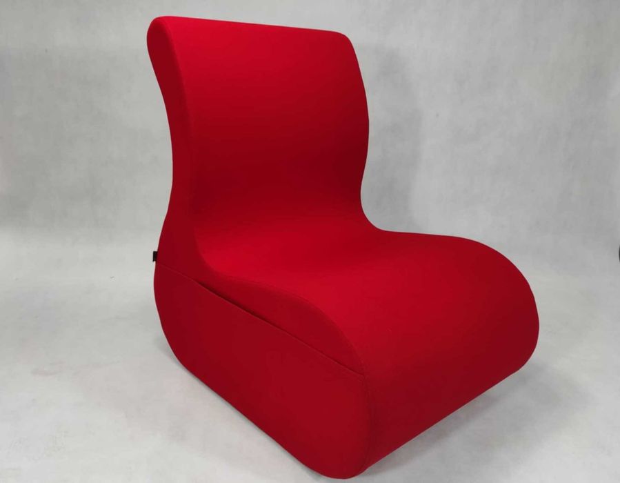 Pufa VANK SITI – czerwona, nowoczesna, jak nowa – Gdańsk