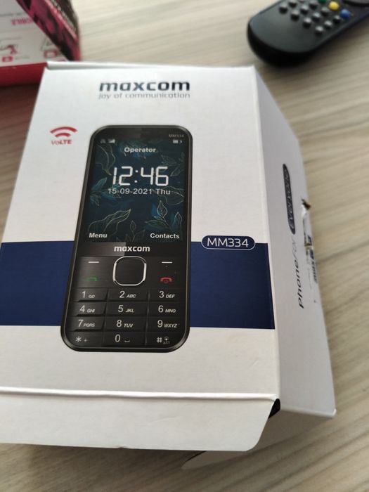 Telefon maxcom obudowa czarna