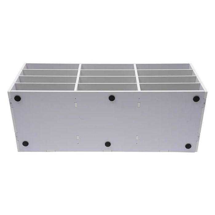 Organizer na literaturę na blat biurowy do domu i szkoły biały