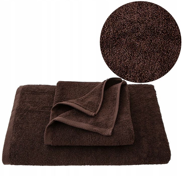 Ręcznik SPA BRĄZ 90x180 450g Turcja