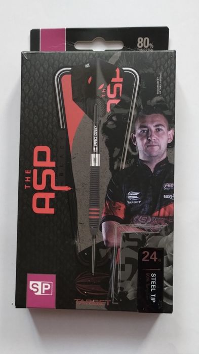 Lotki dart Target Nathan Aspinall 80% Black Swiss Point  24g