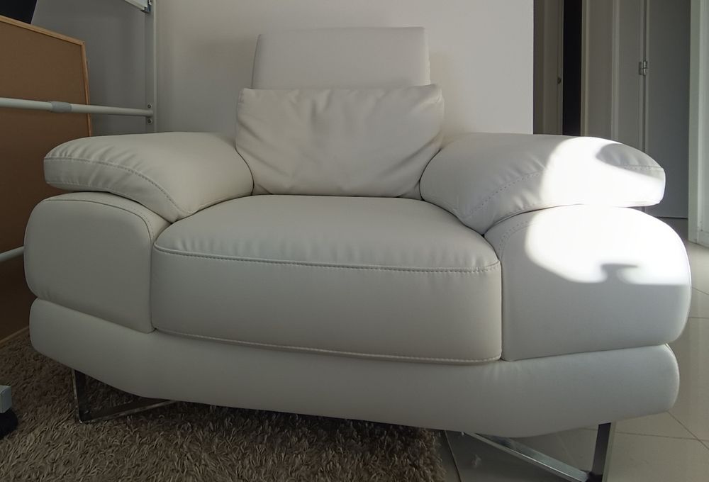 Sofa pele 100% pele natural