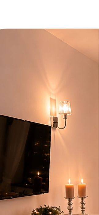 Zestaw lampa wisząca + dwa kinkiety