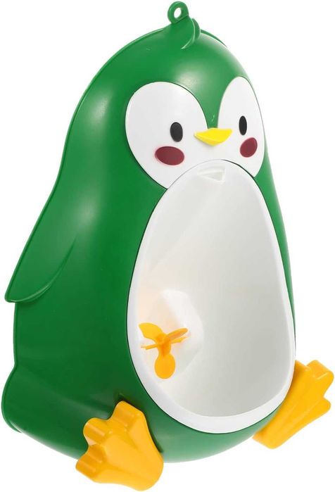 PISUAR Nocnik Dla Dzieci Chłopca Na Ścianę PINGWINEK TOALETA