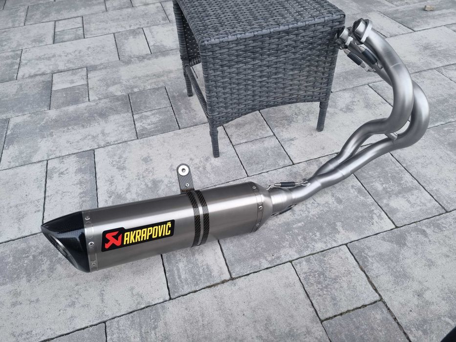 Kawasaki Z650 Kawasaki Ninja 650 Tłumik Wydech Układ Akrapovic 2017-25