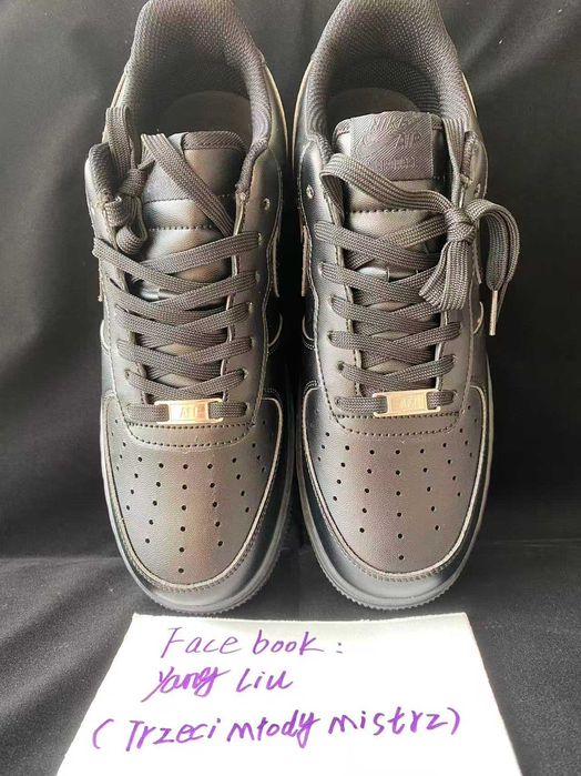 Air Force 1, czarne, R.37.5