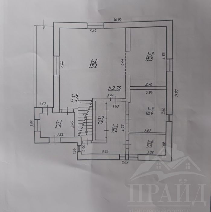 Приватний будинок на Роменській для втілення Ваших дизайнерських мрій