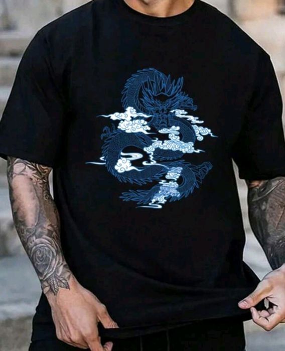 T shirt męski plus size