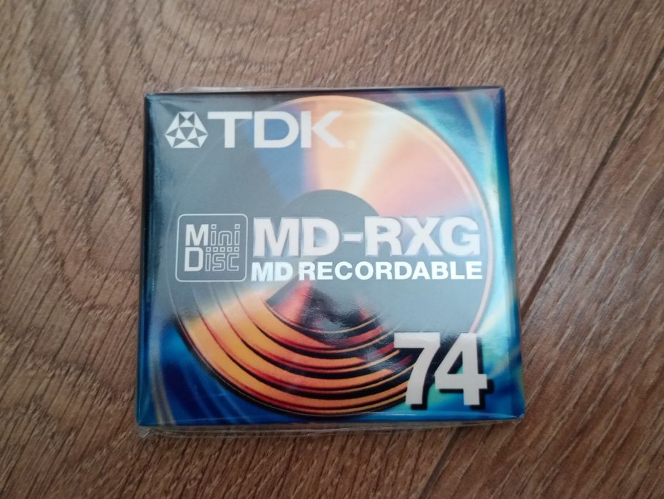 TDK MD-RXG 74 Minidisc Nowy Folia
