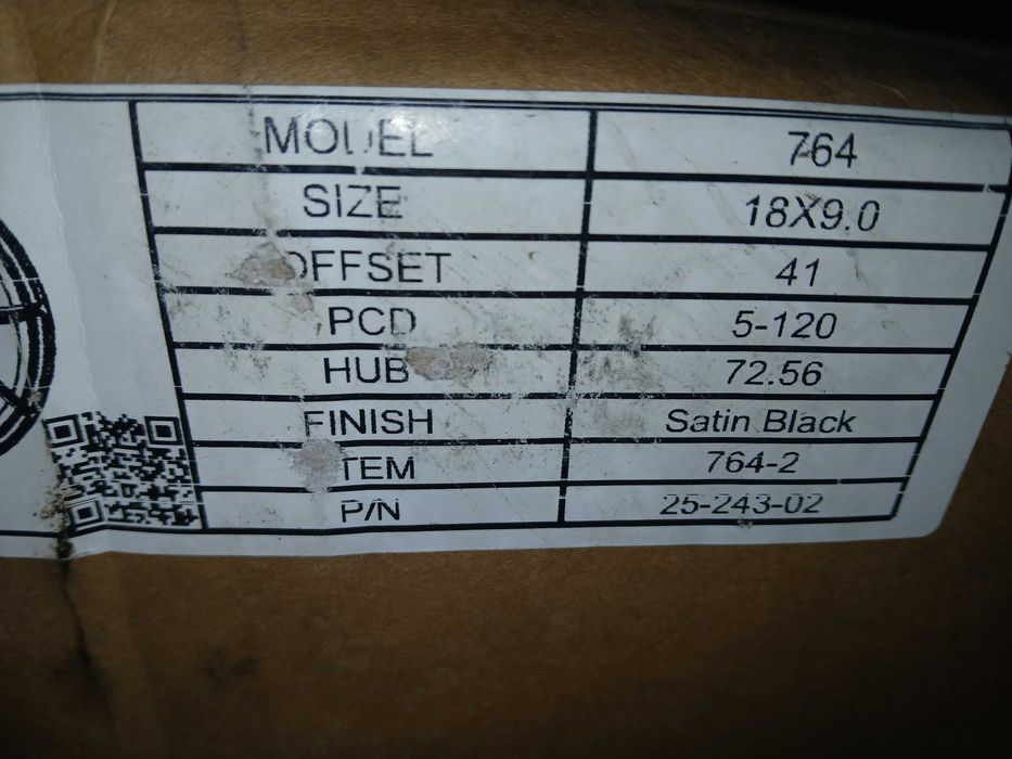 jantes 18 5/120 style Bmw - Novas