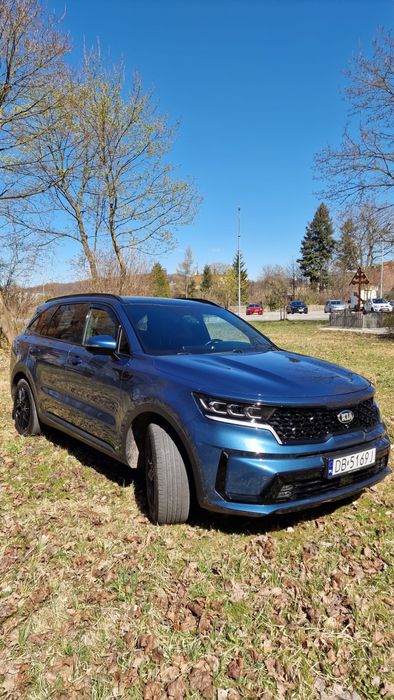 KIA SORENTO 1.6 HEV XL + PRESTIGE LINE 7-os. | Salon Polska | 1 właściciel | 110 tys. km