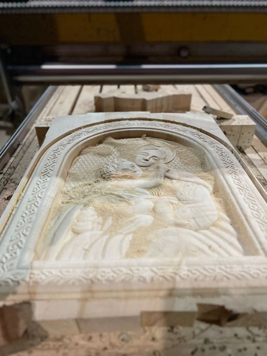 Ікона Різдво Пресвятої Богородиці Свята Родина картина деревʼяна образ