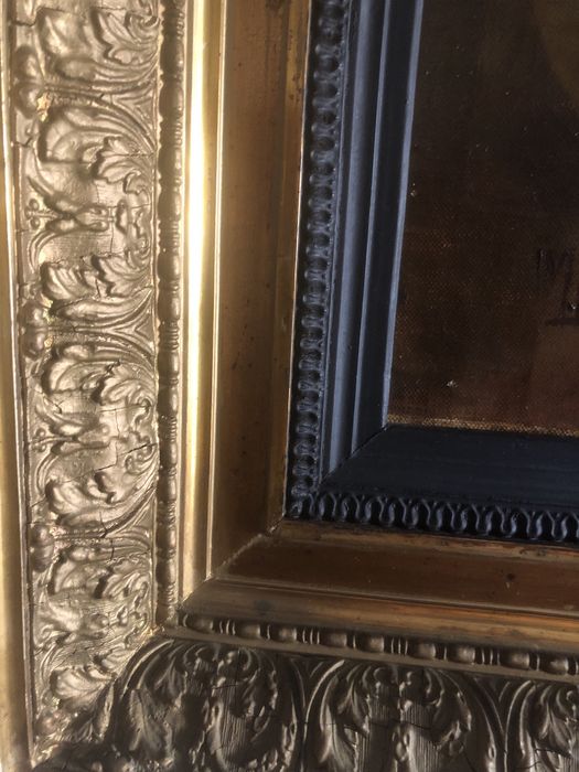 Oleo sobre tela assinado