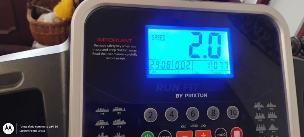 Passadeira de Corrida/ Caminhada RunFit Pro Prixton