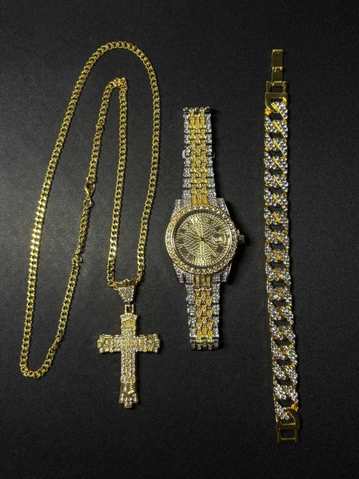 Złoto-srebrny zestaw ICE