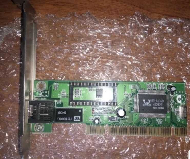 Realtek karta sieciowa LAN 100Mb/s PCI. sprawdzona RTL8139D