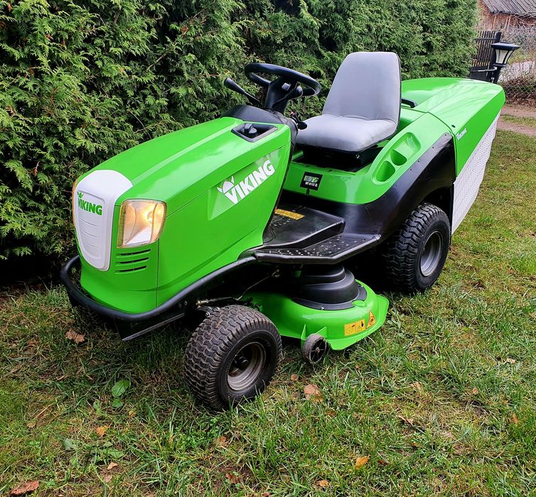 Kosiarka traktorek VIKING t6 V-TWIN 16km hydro kosz lift SERWIS plug