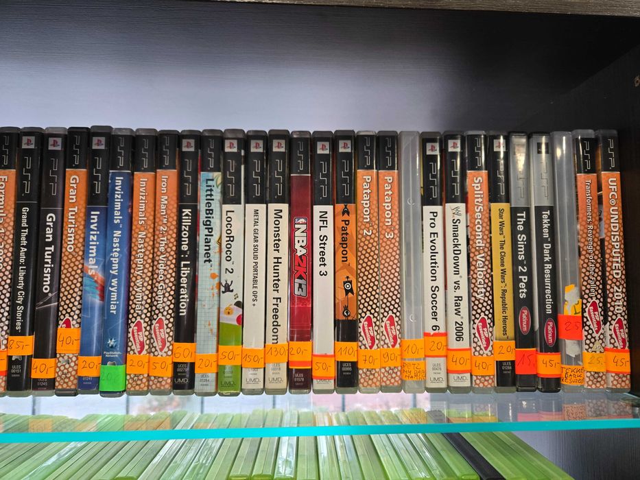 Gry na konsolę PSP Patapon MGS Tekken Monster Hunter