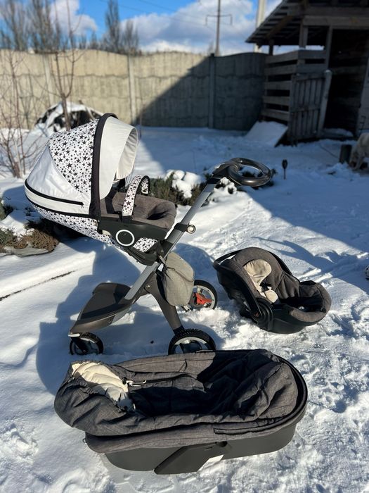 Коляска 3 в 1 stokke