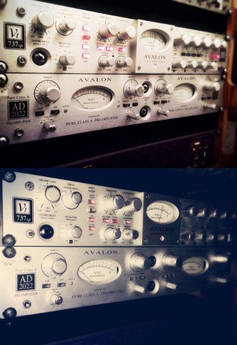 AVALON AD 2022 DUAL MONO dwukanałowy przedwzmacniacz preamp studyjny