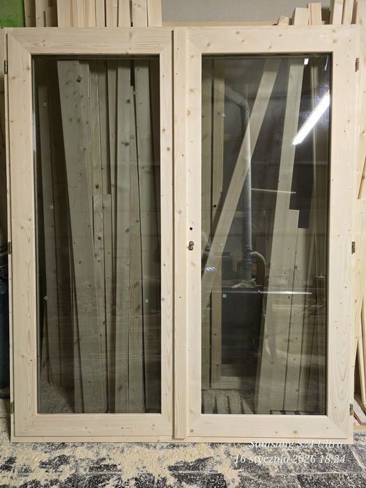 Drzwi drewniane 150 x 200