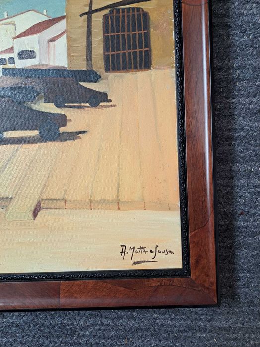 Arte - Quadro do pintor Álvaro Motta e Sousa