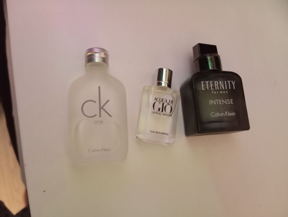 Zestaw 3 miniaturek perfum