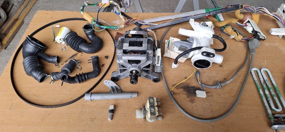 Silnik pralka samsung i inne części numery w ogloszeniu