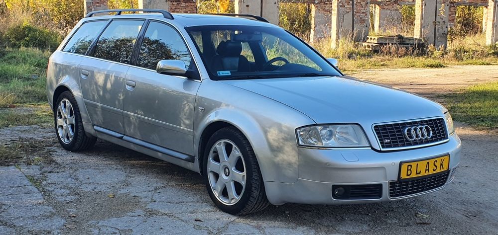 Audi s6 c5 4.2 2003  ANK recaro alkantara blask Gołdap